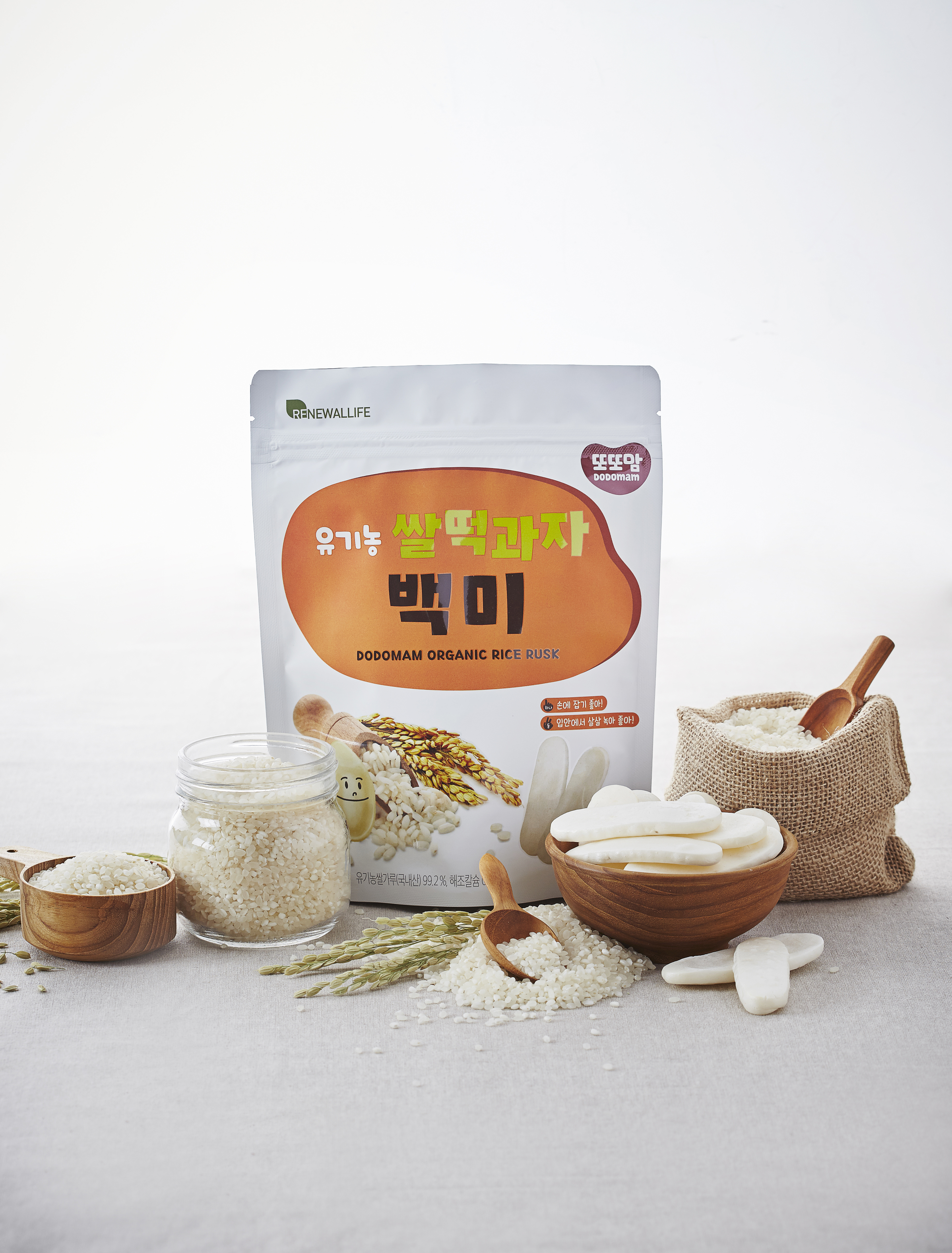Renewallife DDODDOMAM Organic Rice Rusk - Original