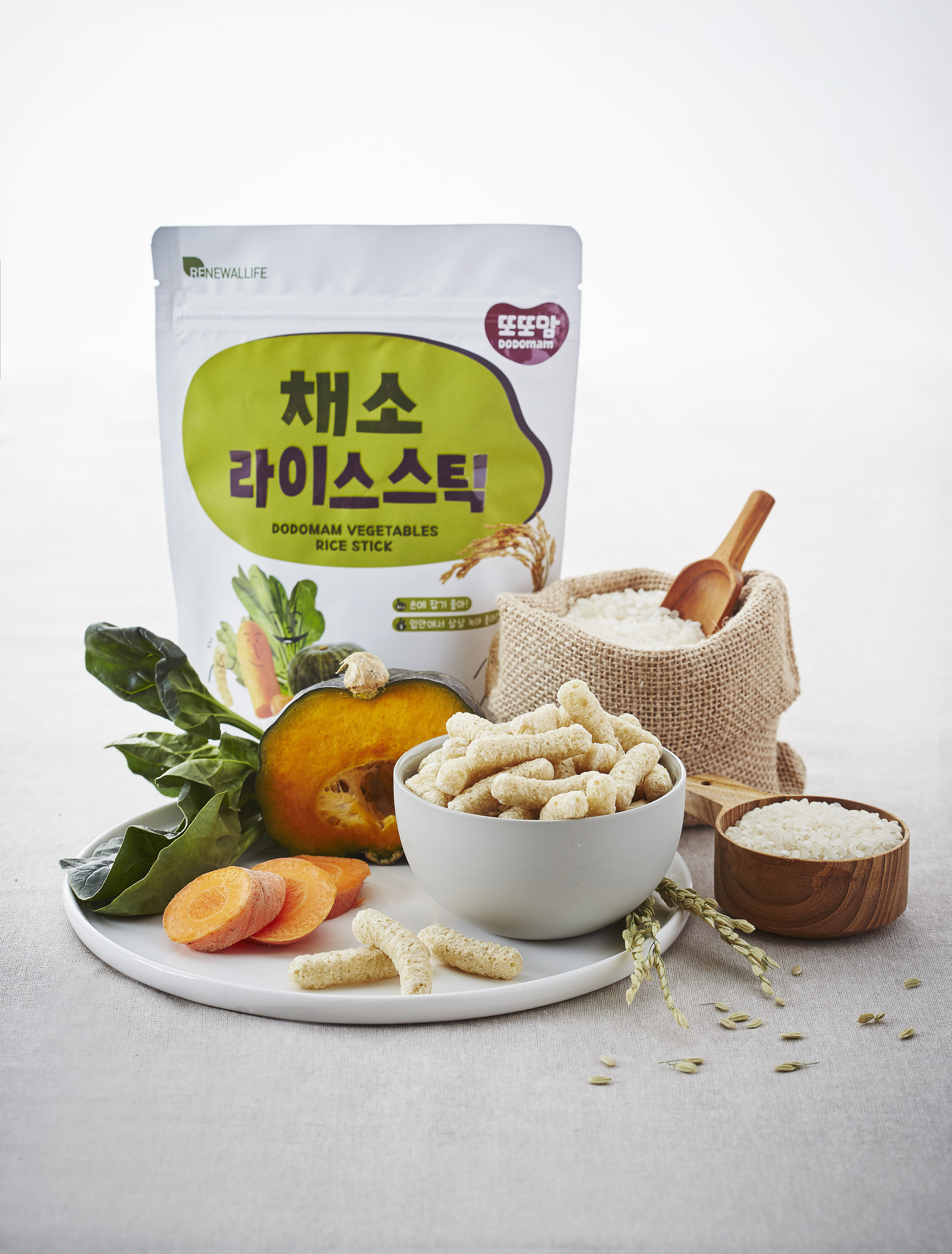 Renewallife DDODDOMAM Organic Rice Stick - Vegetables