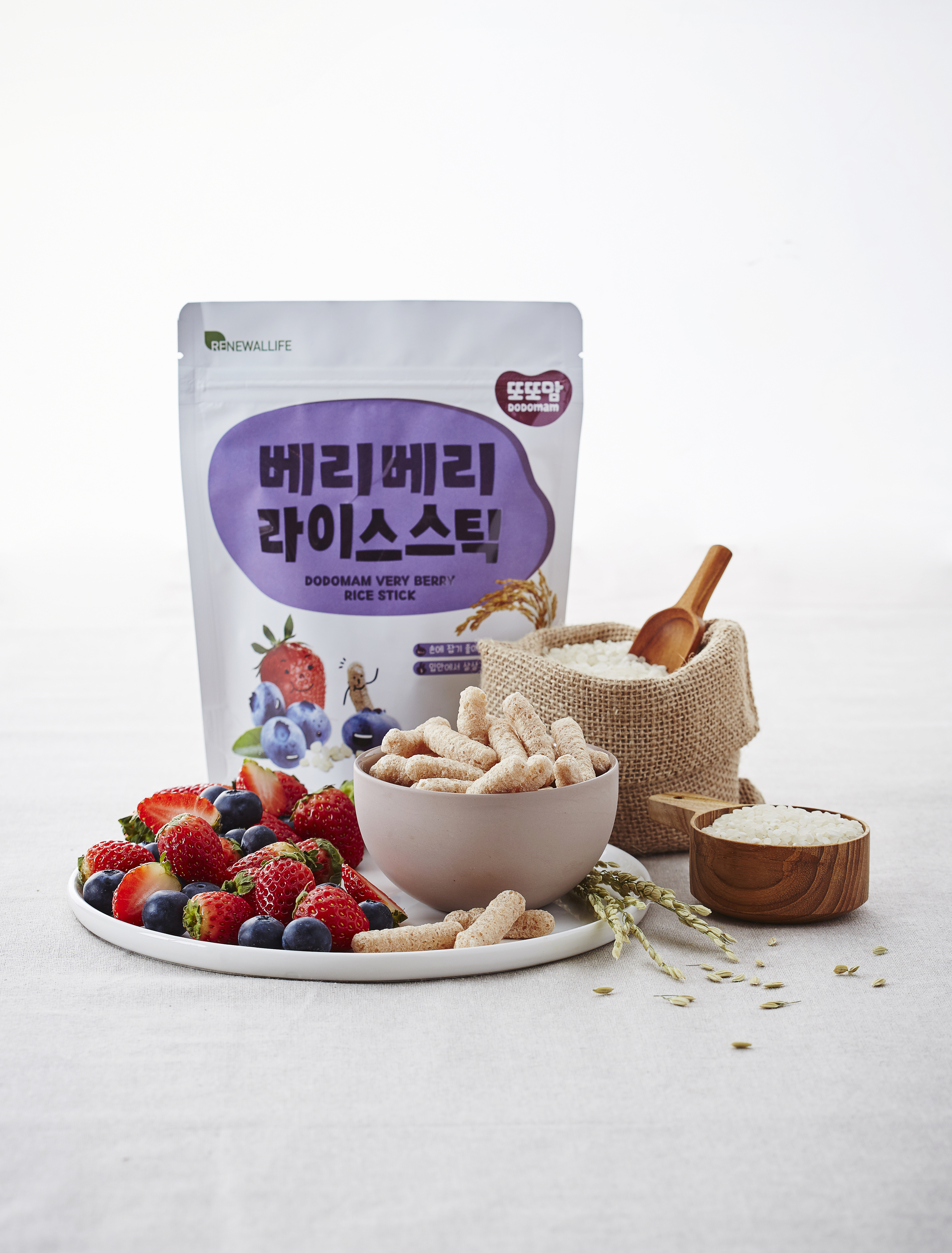 Renewallife DDODDOMAM Organic Rice Stick - Berry