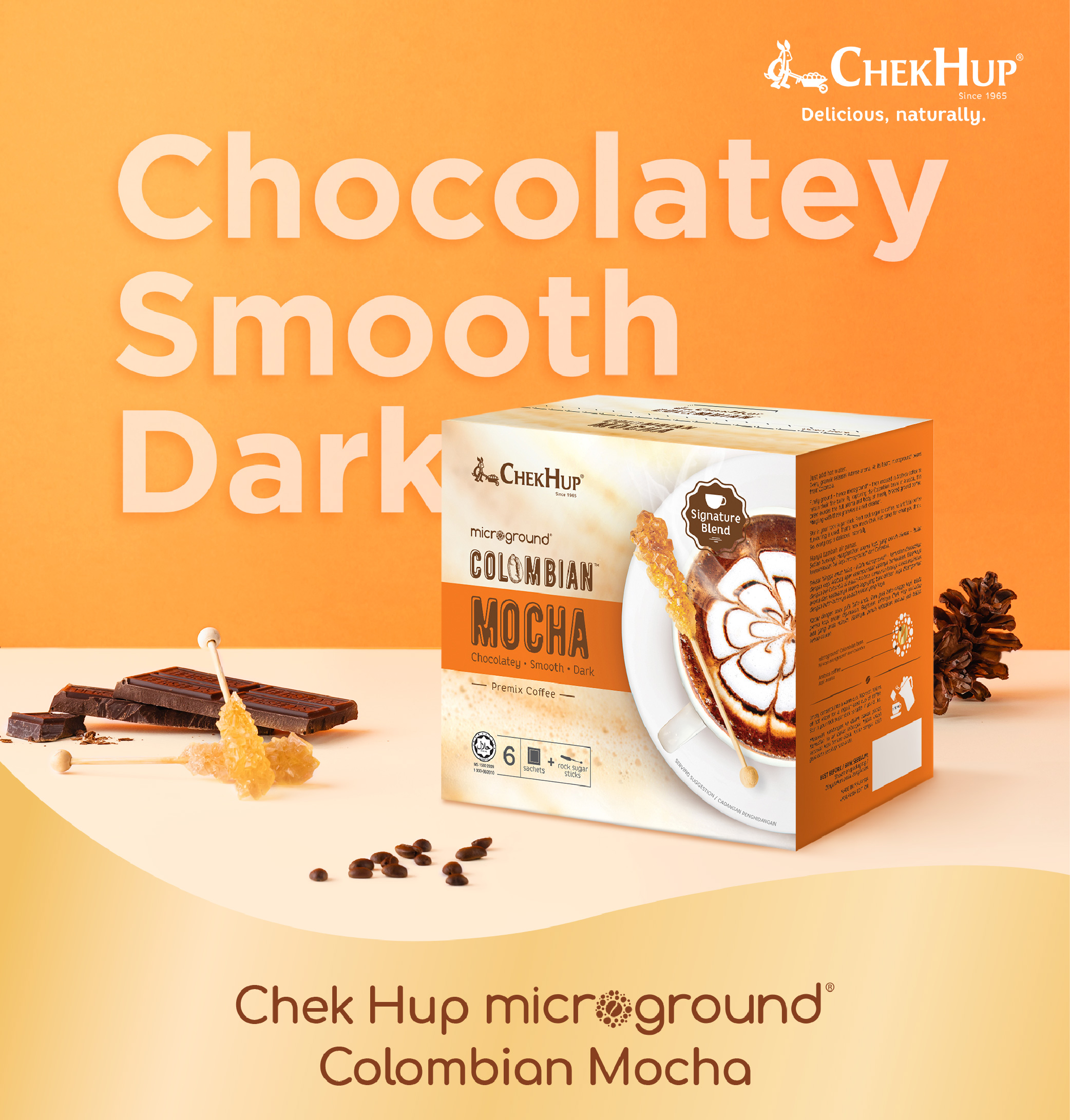 Chek Hup Colombian Mocha (23g x 6 sachets)