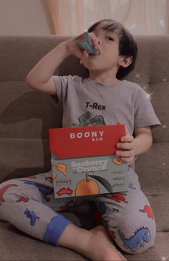 BoonY & Co Seaberry Crunch 12 Months Subscription Plan (30 sachets x 12 boxes, free 2 boxes)