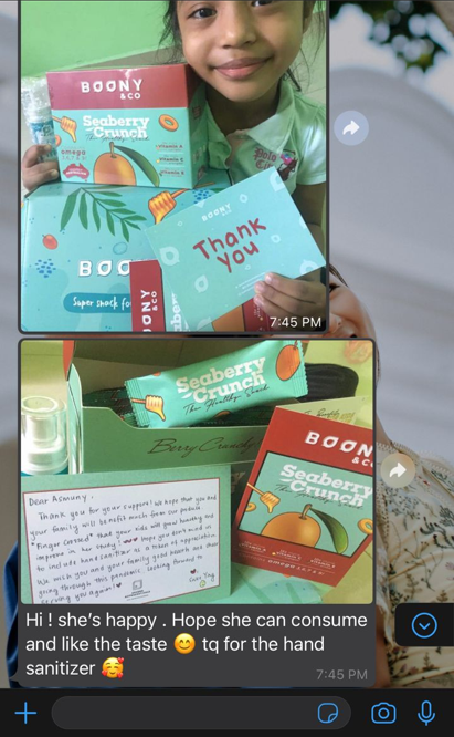 BoonY & Co Seaberry Crunch Introductory Pack (10 sachets/box)