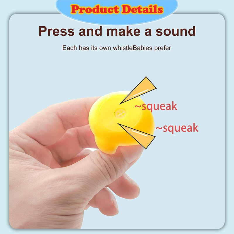 [Little B House]Swimming Shower Baby Mini Yellow Ducks Rubber Bath Duck Bathing Water Toys 洗澡玩具小黄鸭Mainan Itik-BT245