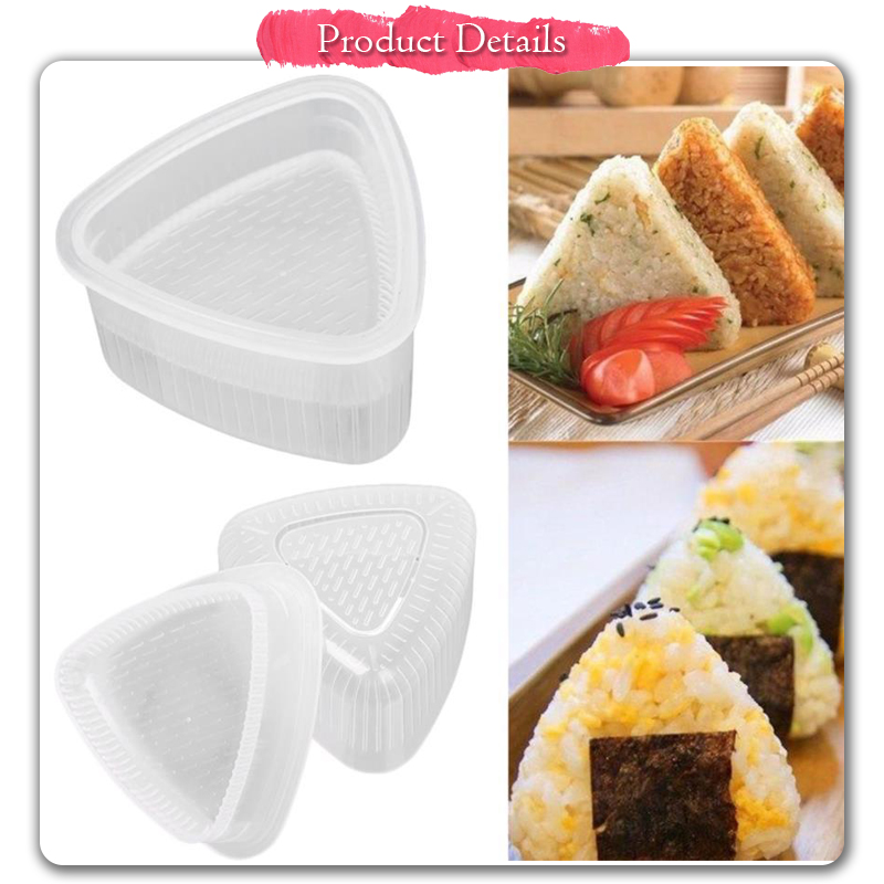 [Little B House]7pcs DIY Onigiri Press Maker Mould Tool Sushi Maker Bento Rice Ball Mold 饭团寿司模具Acuan Bento-KW26