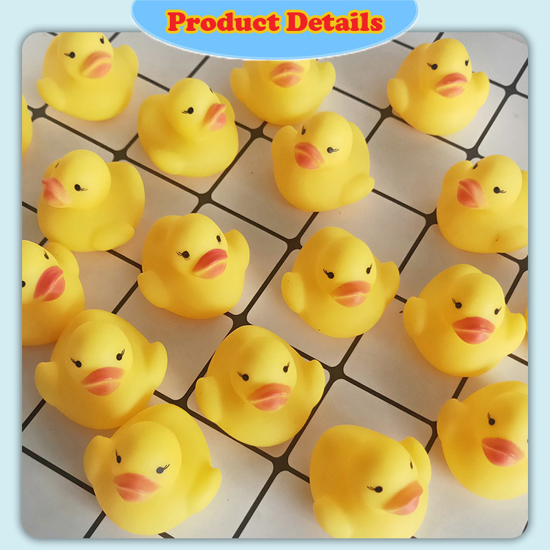 [Little B House]Swimming Shower Baby Mini Yellow Ducks Rubber Bath Duck Bathing Water Toys 洗澡玩具小黄鸭Mainan Itik-BT245