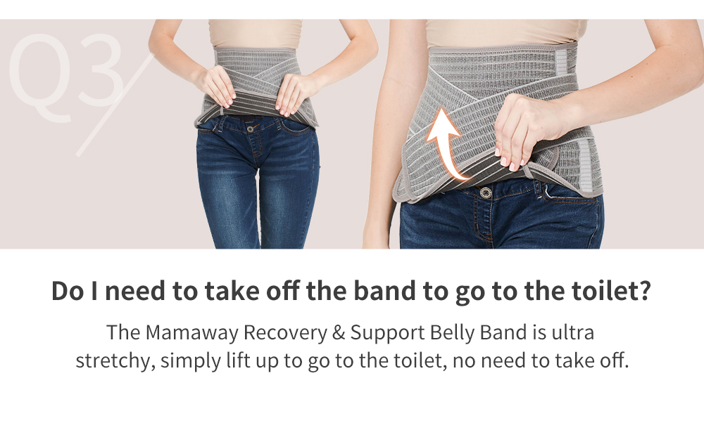 (Limited Edition) Mamaway Nano Bamboo Postnatal Recovery & Support Belly Band Bengkung Corset