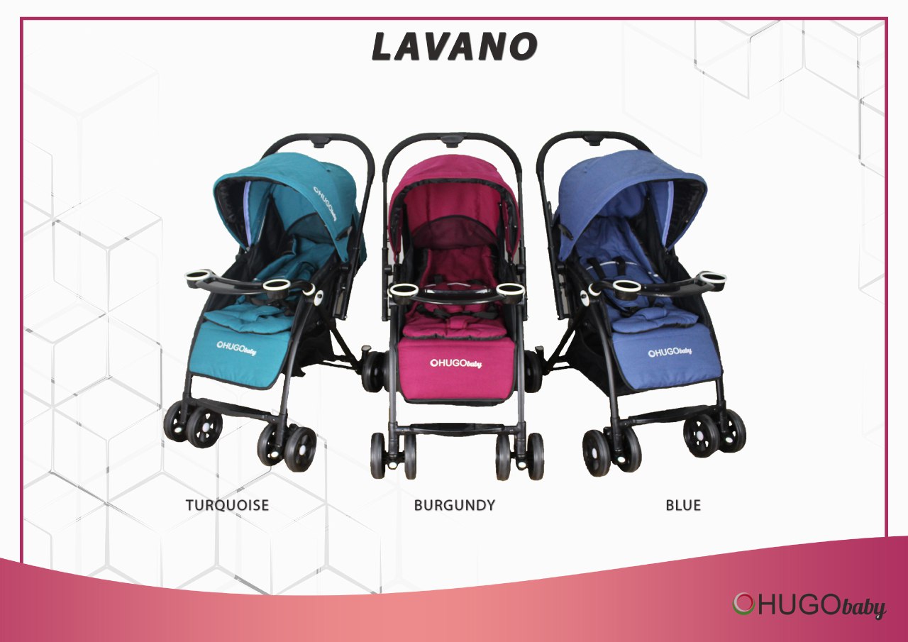 Hugo Baby Lavano Double Facing (Front and Rear) Baby Stroller (TURQUOISE)