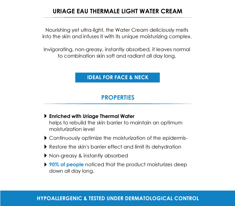 Uriage Water Cream 40ml