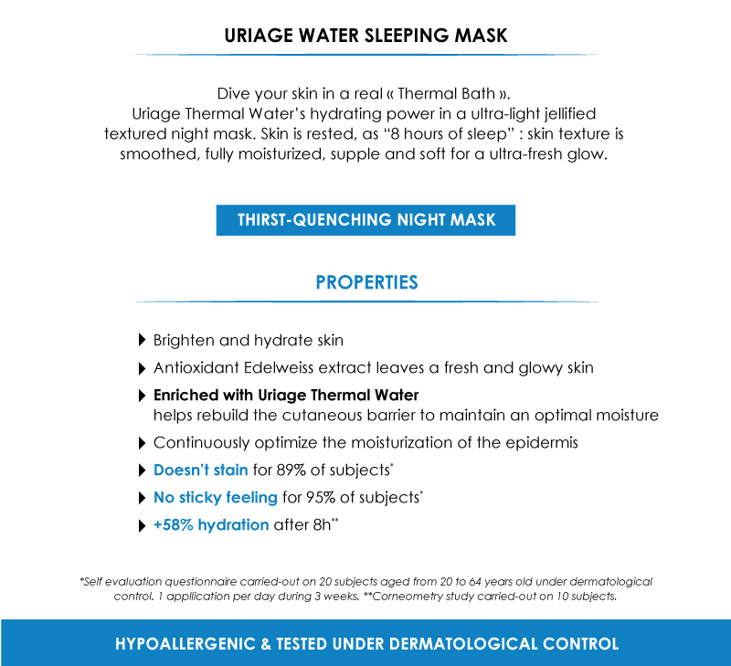 Uriage Water Sleeping Mask 50ml