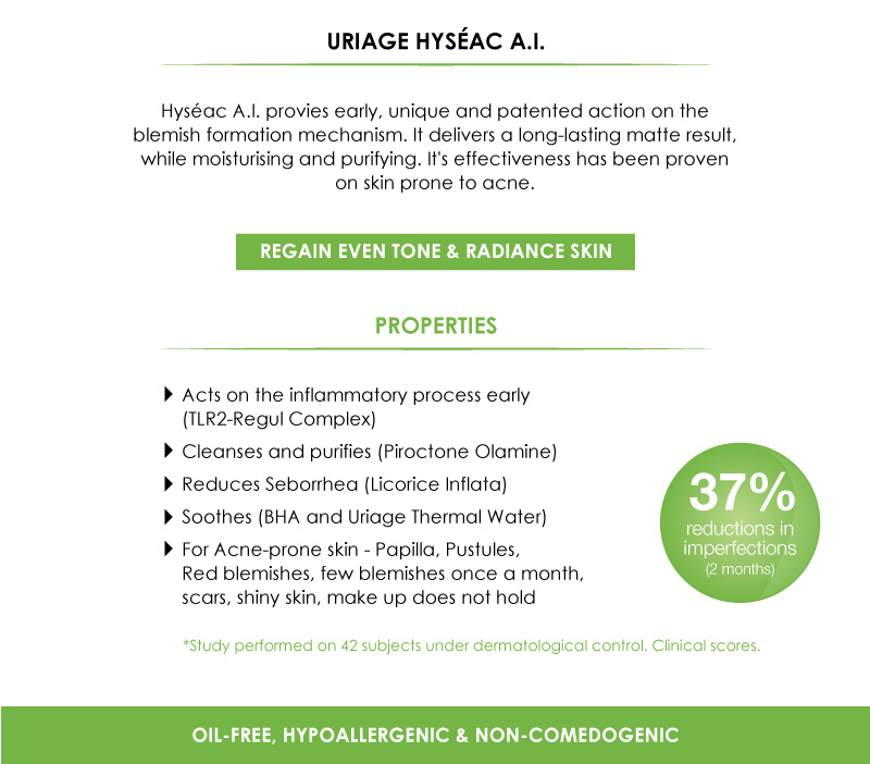 Uriage Hyseac A.I. (Anti-Blemish Skin Care) 40ml