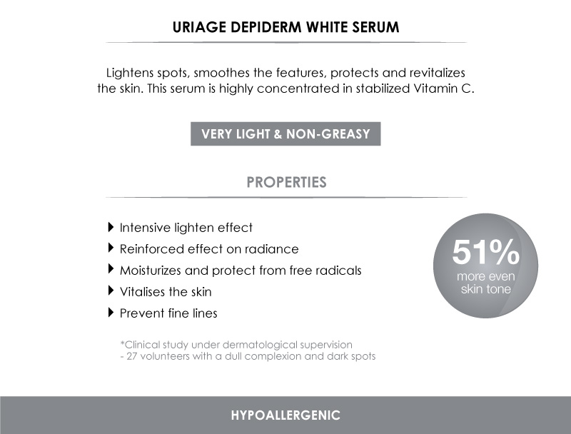 Uriage Depiderm Brightening Corrective Serum 30ml