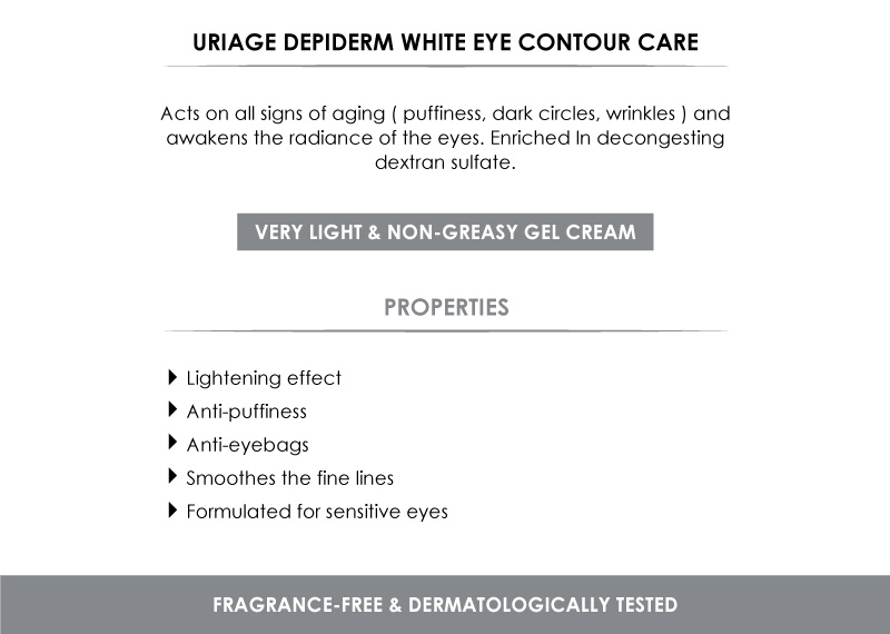 Uriage Depiderm White Eye Contour Care 15ml