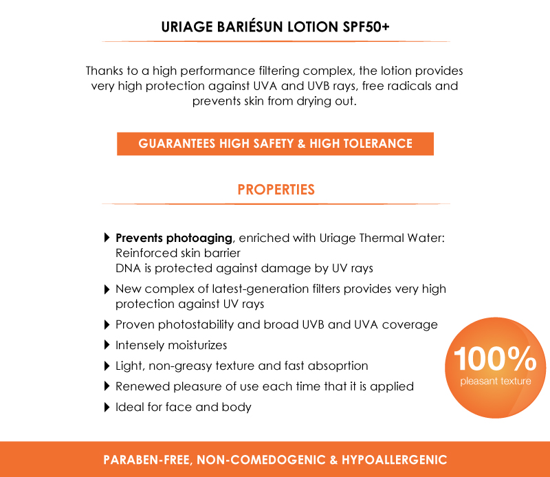 Uriage Bariesun Lotion SPF50+ 100ml