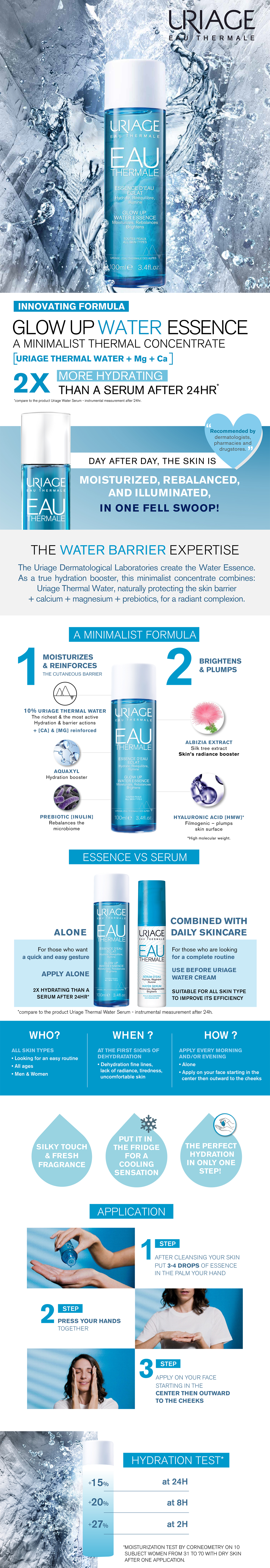 Uriage Glow Up Water Essence 100ml