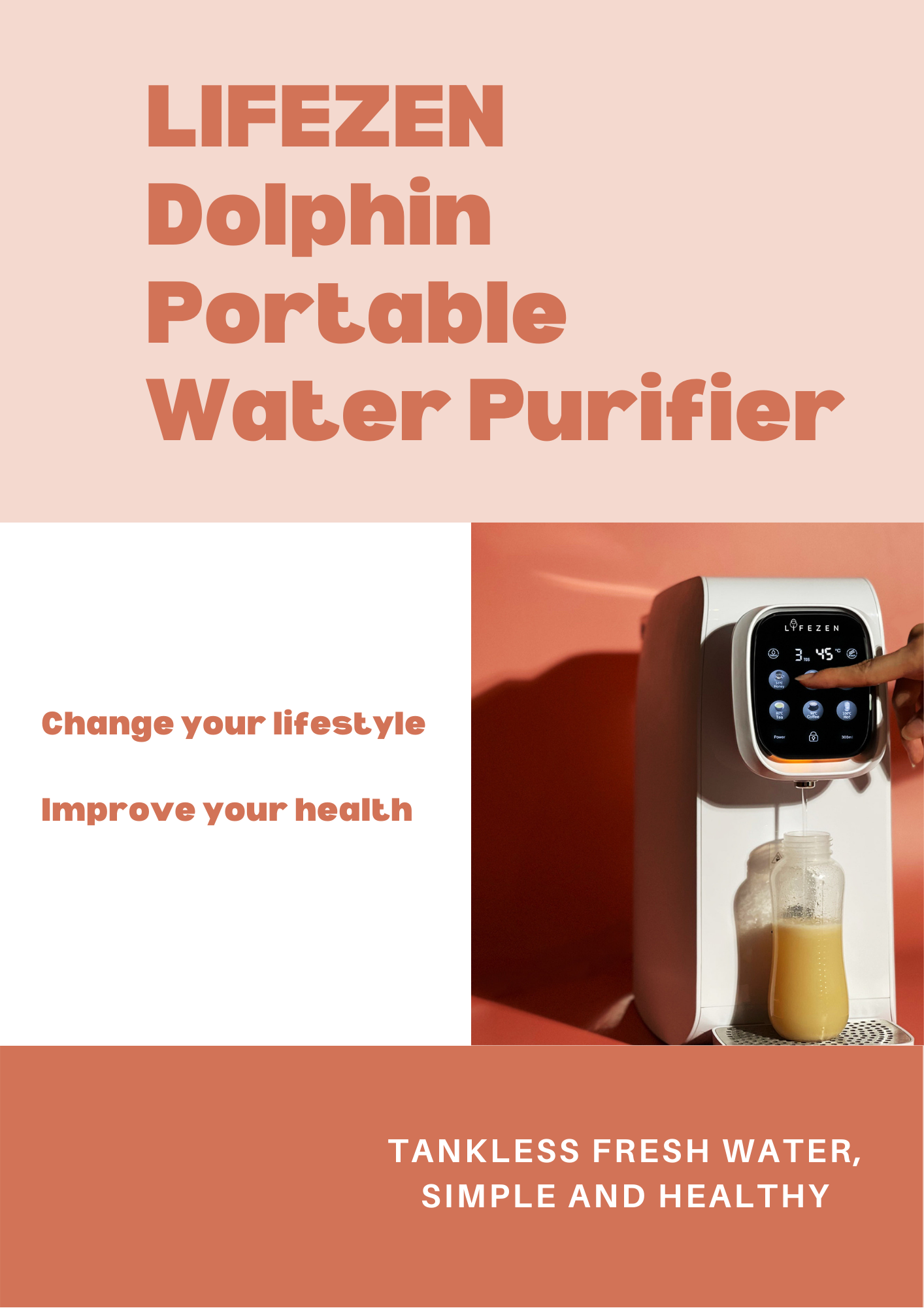 Lifezen Dolphin Portable Water Purifier