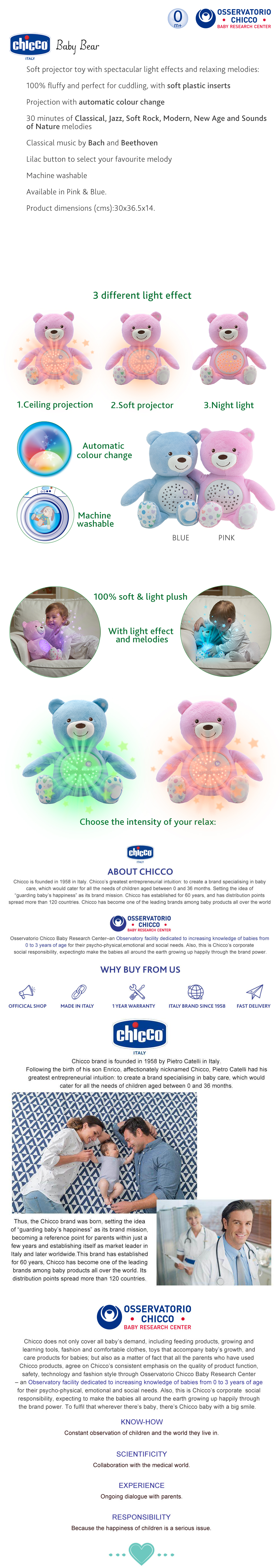 Chicco Toy Baby Bear