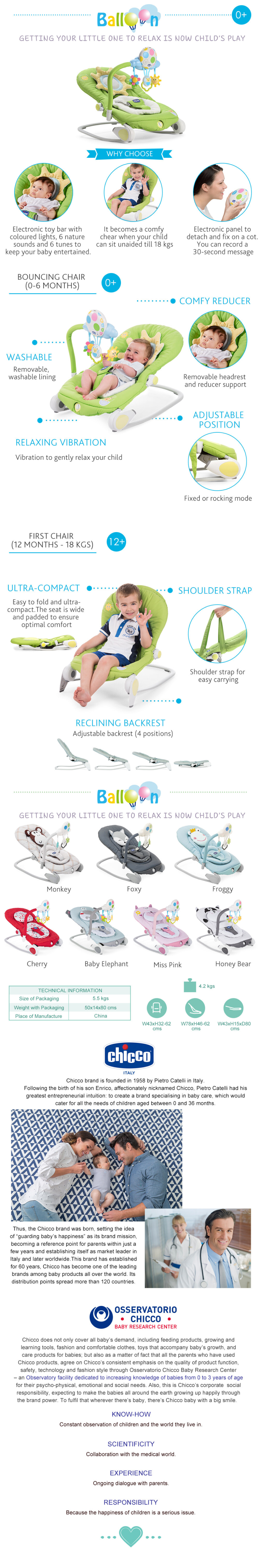 Chicco Balloon Baby Bouncer 