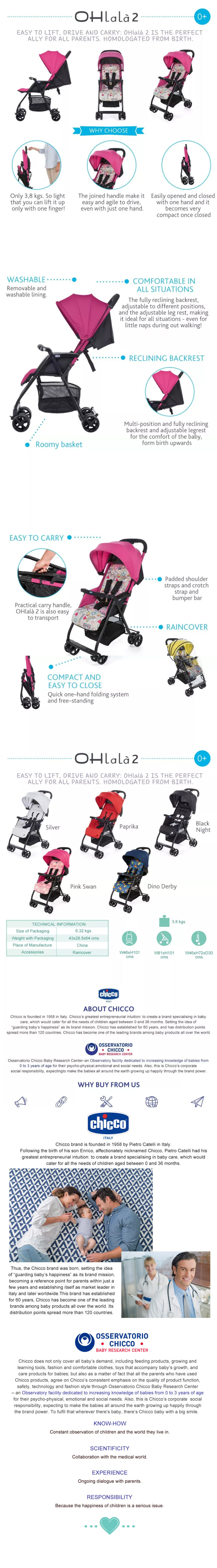 Chicco Ohlala2 Stroller
