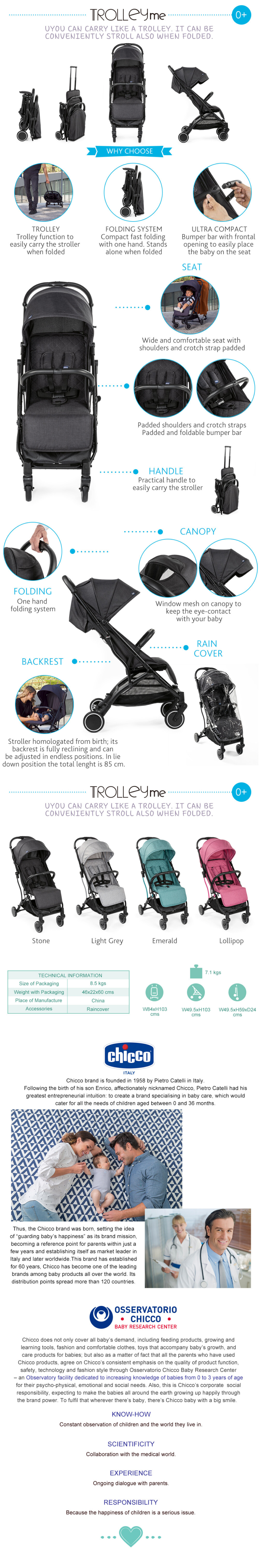 Chicco Trolleyme Stroller 