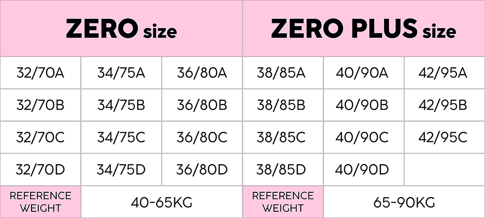 Hermonisse Zero Size One Size Seamless Wireless Z-Bra Sling