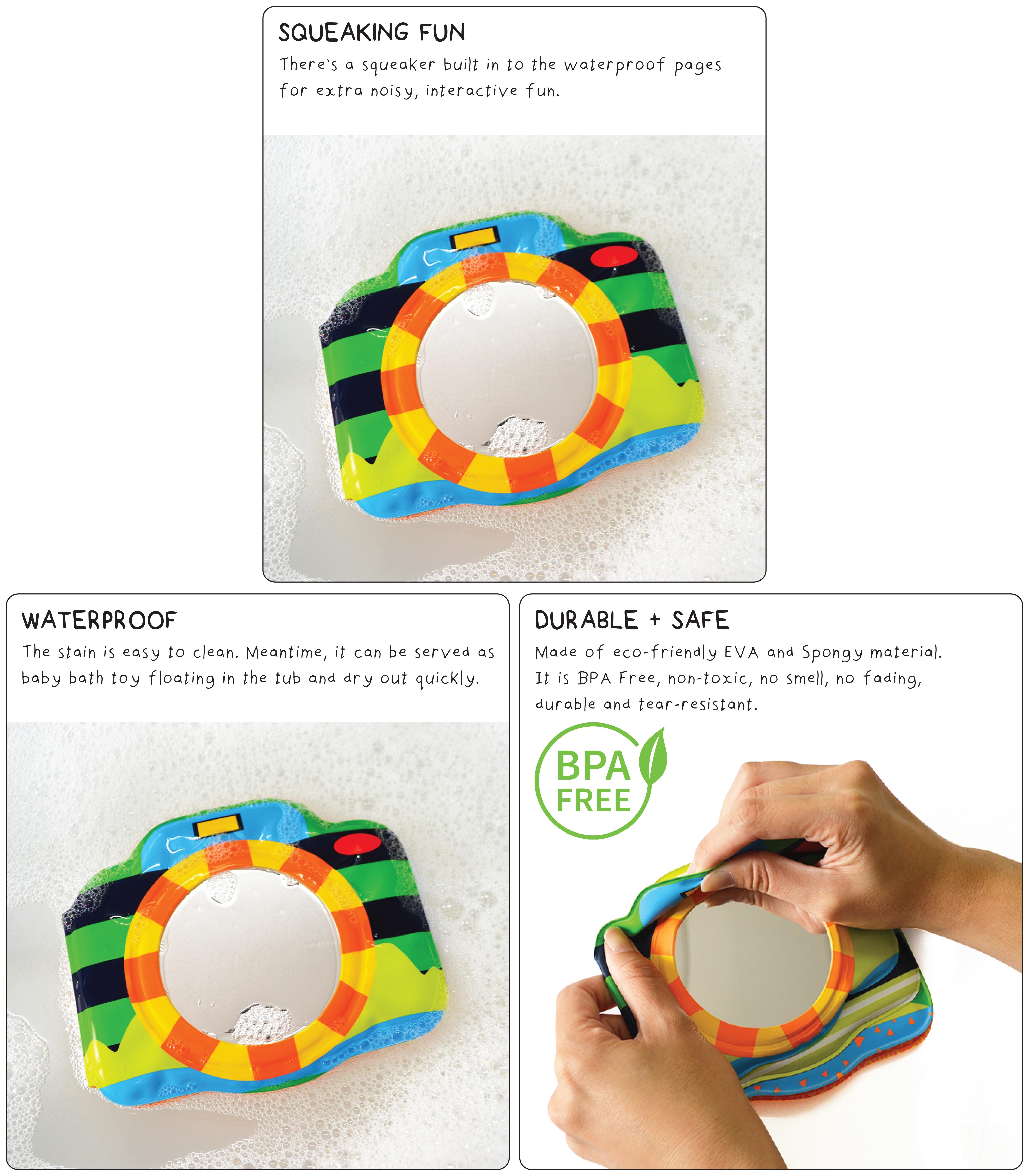 Cheekaaboo Bath Book (Camera)