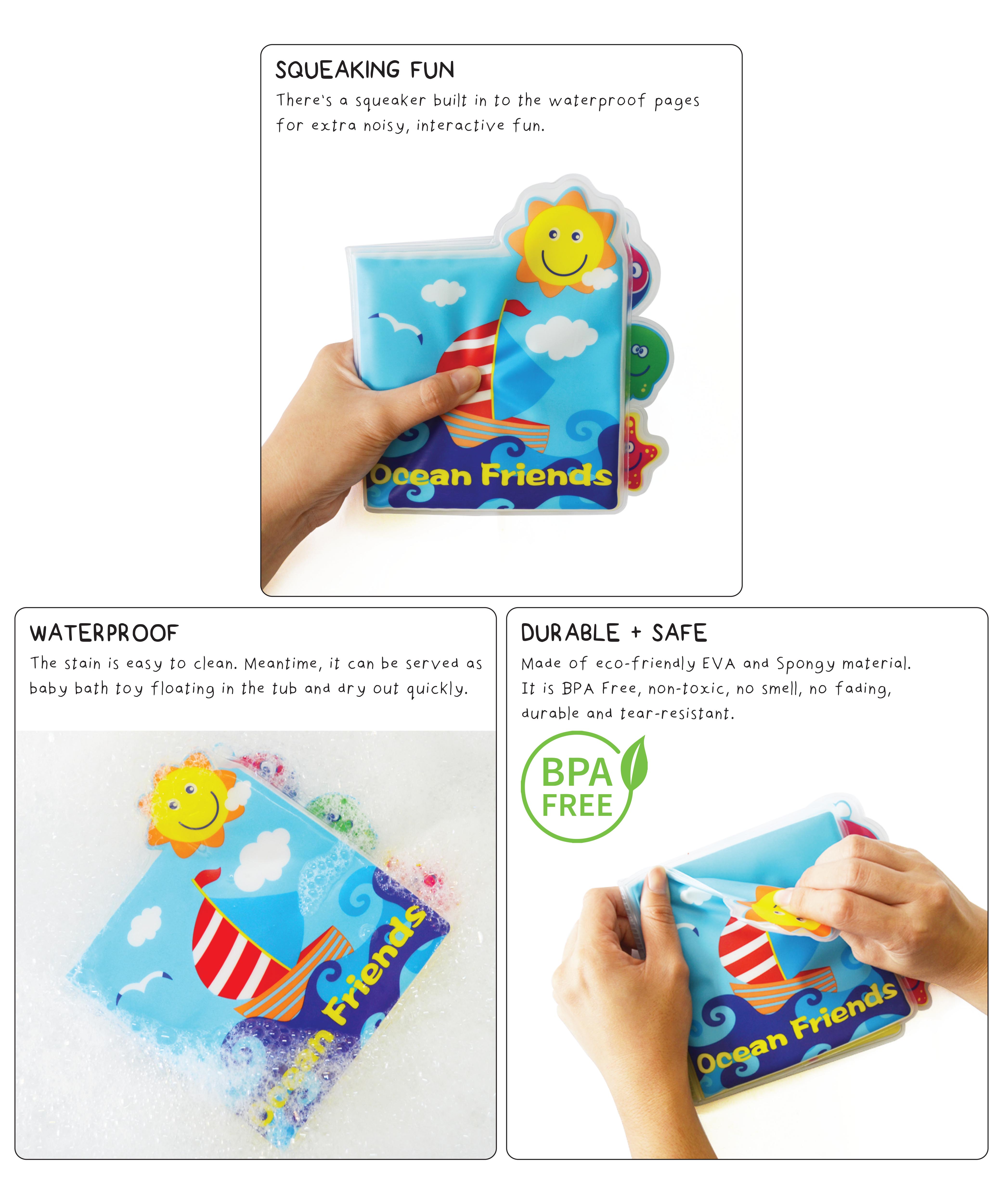 Cheekaaboo Bath Book (Ocean Friends)