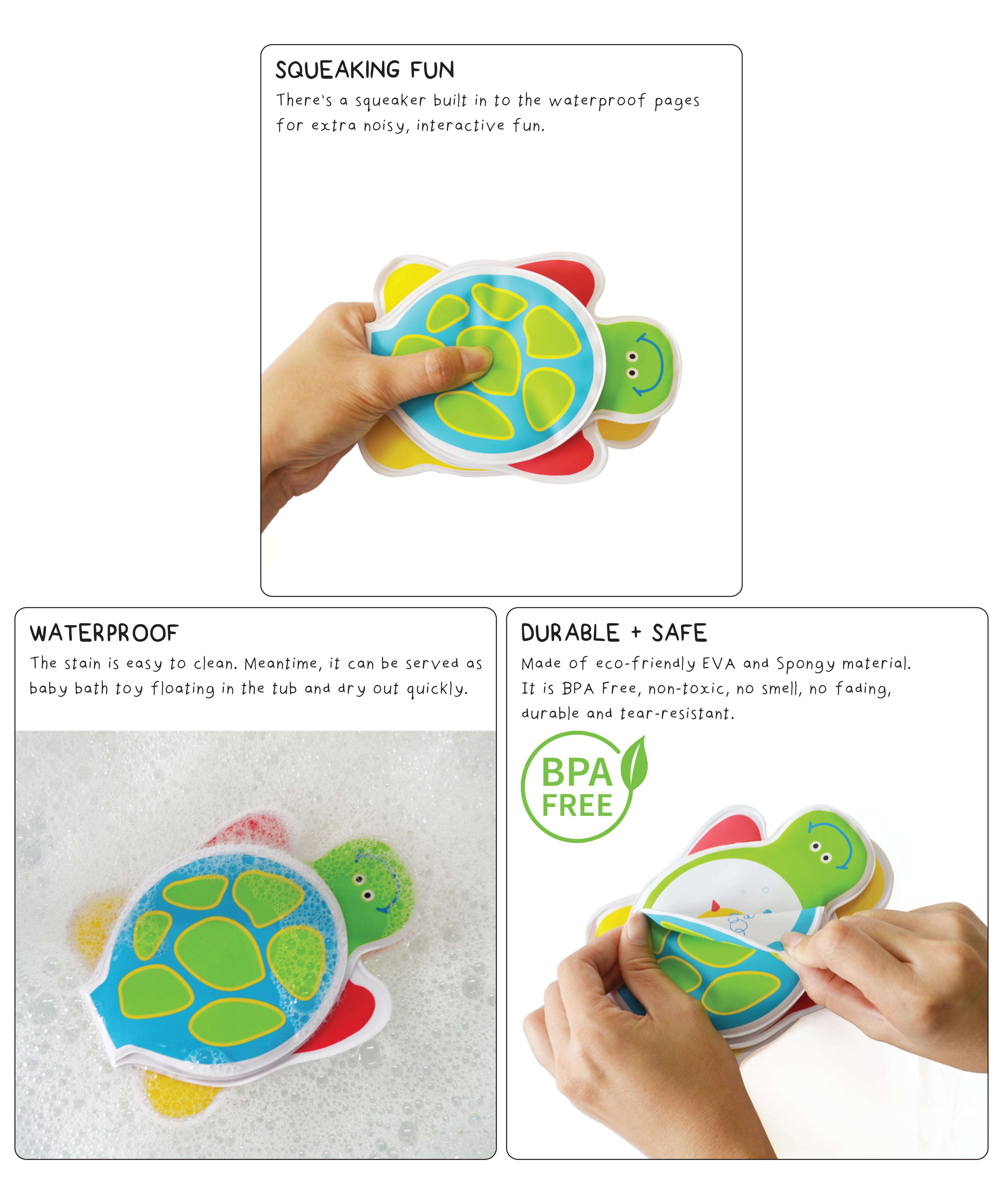 Cheekaaboo Bath Book (Turtle)