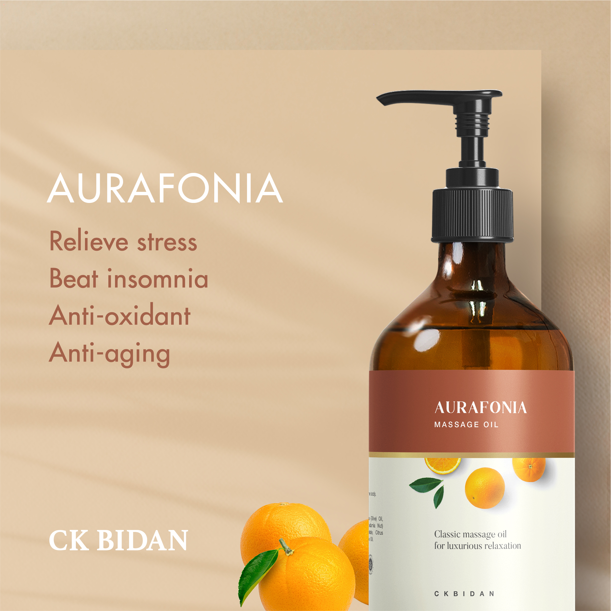 CKBidan Signature Massage Oil 500ml (Aurafonia)