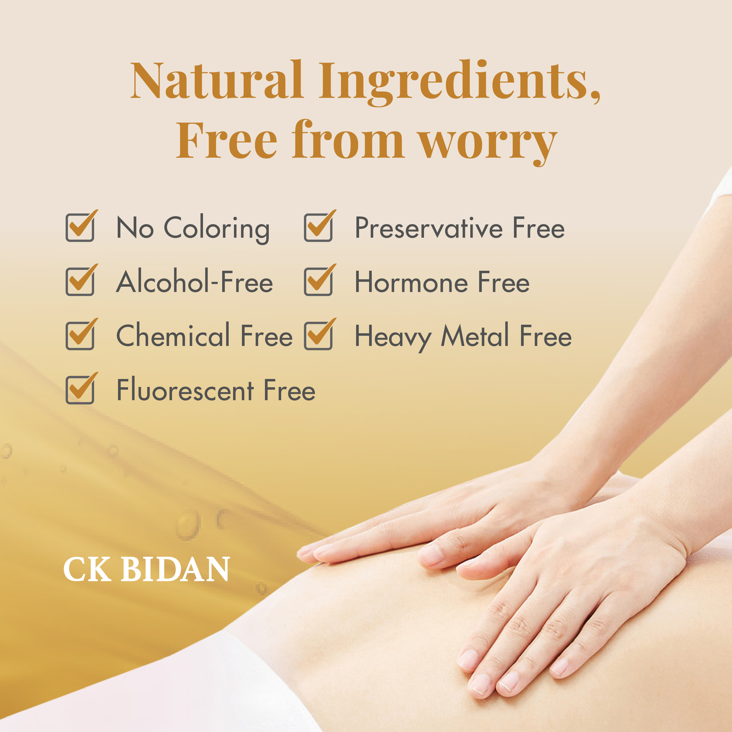 CKBidan Signature Massage Oil 30ml Trial Pack (30ml*4 types)