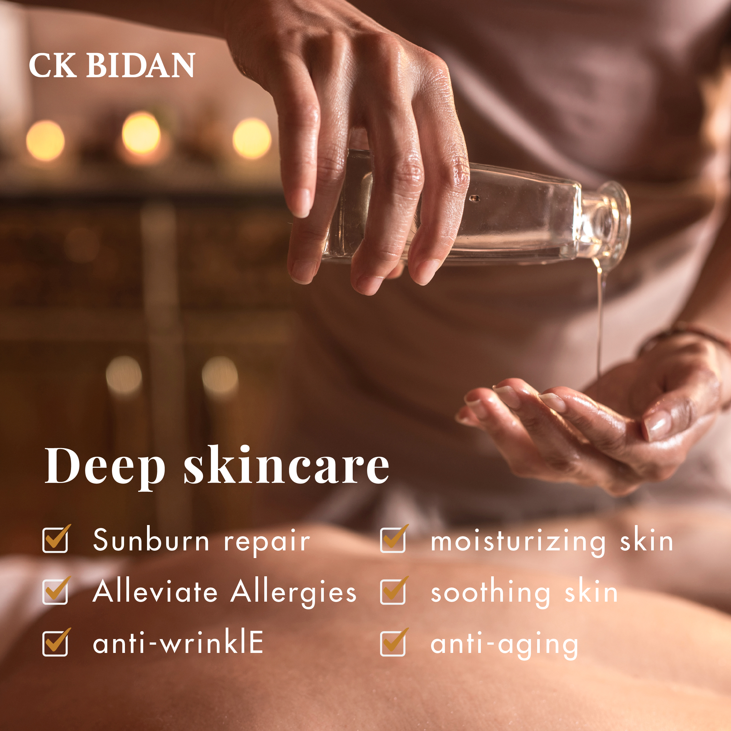 CKBidan Signature Massage Oil 250ml (Amenda)