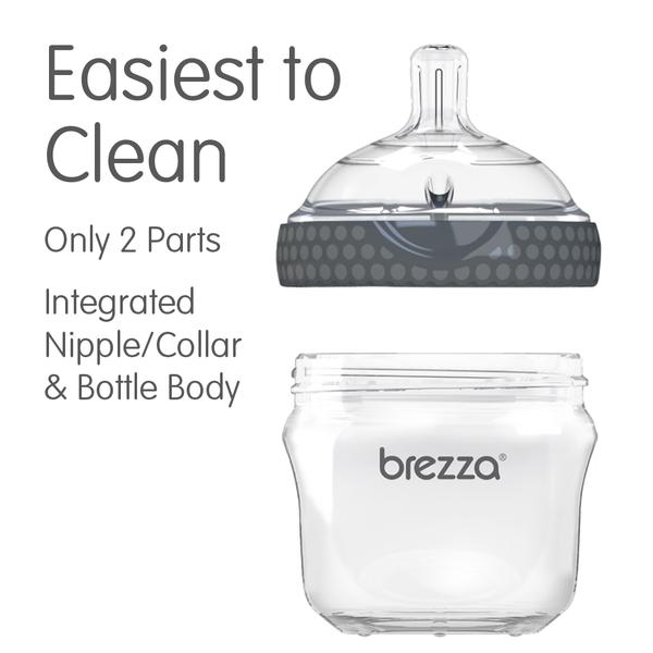 Baby Brezza BPA Free 9oz Baby Bottles in White (1 Pack)