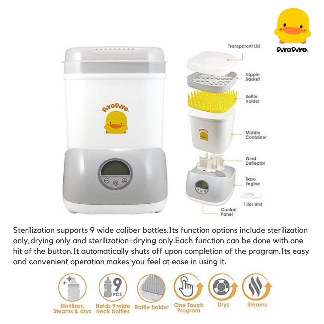 Piyo Piyo Breeze 3 in 1 Steam Sterilizer & Dryer