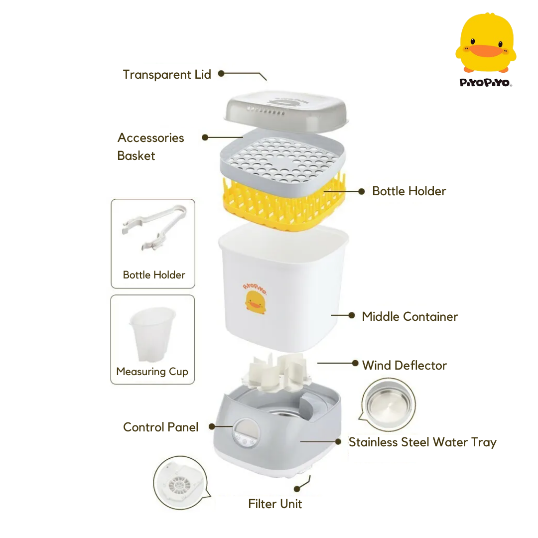 Piyo Piyo Breeze 3 in 1 Steam Sterilizer & Dryer