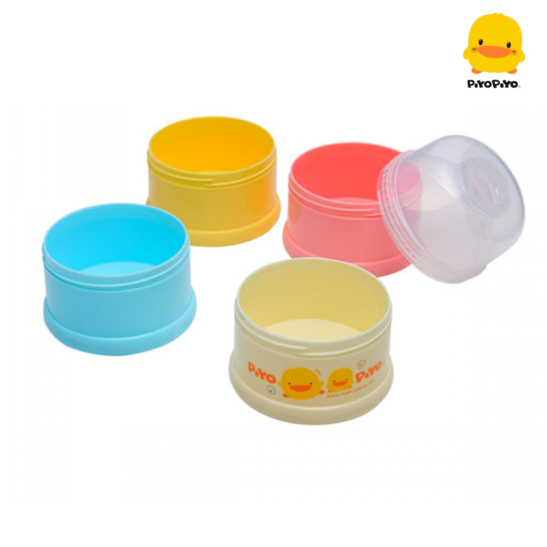 Piyo Piyo Coloured Four Layer Milk Powder Dispenser