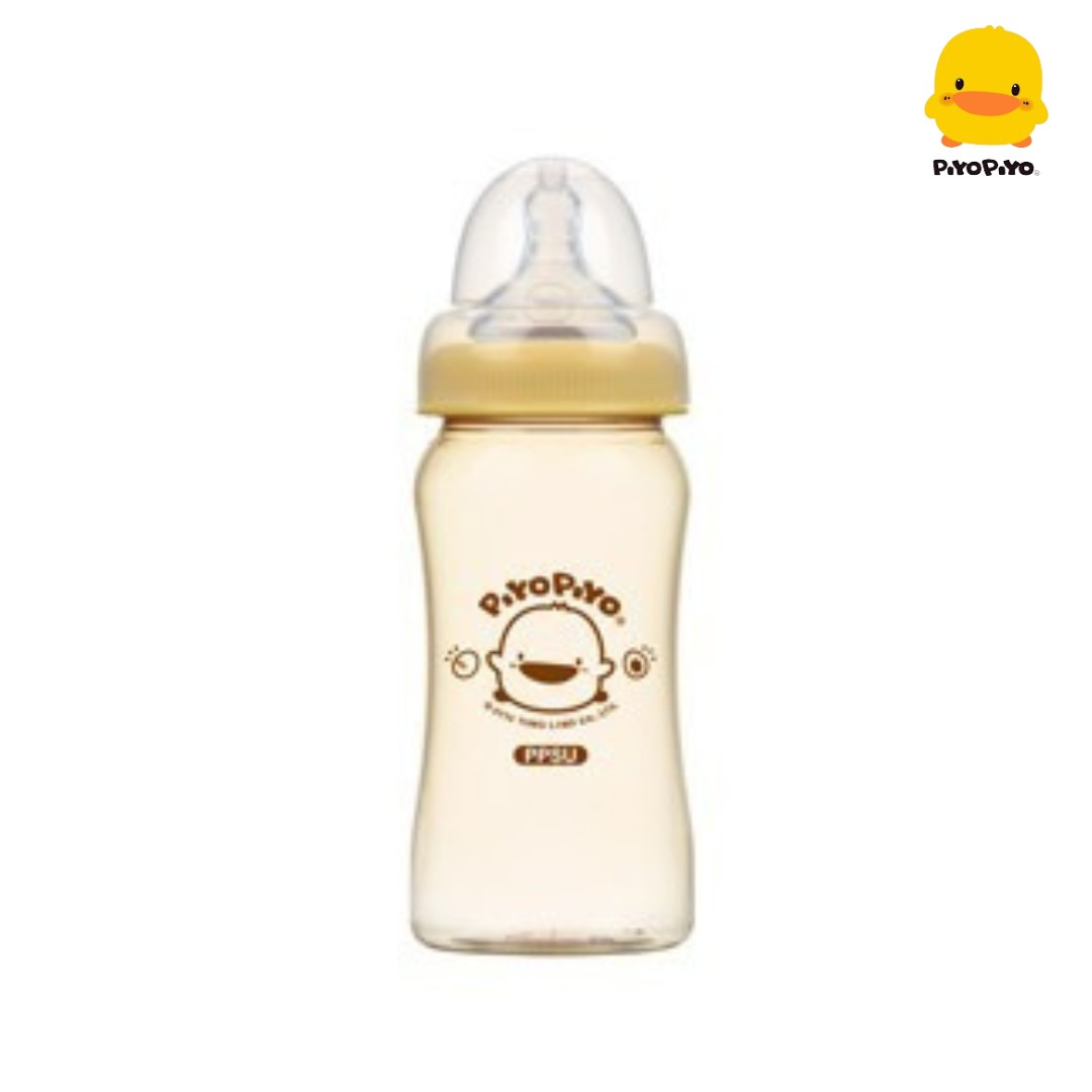 Piyo Piyo (PPSU) Anti-Colic Nursing Bottle Wide Neck 240ml/8oz