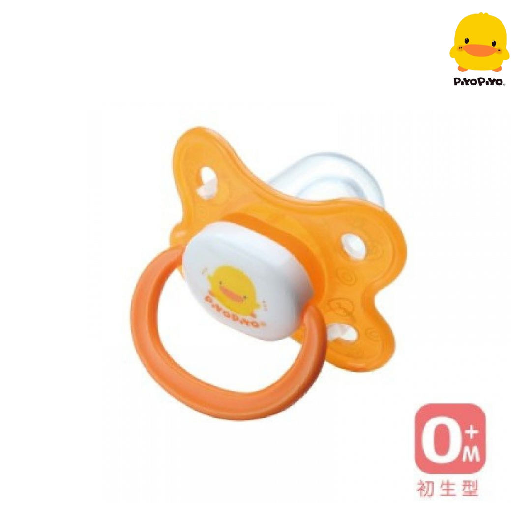 Piyo Piyo Thumb Shape Pacifier (Orange)