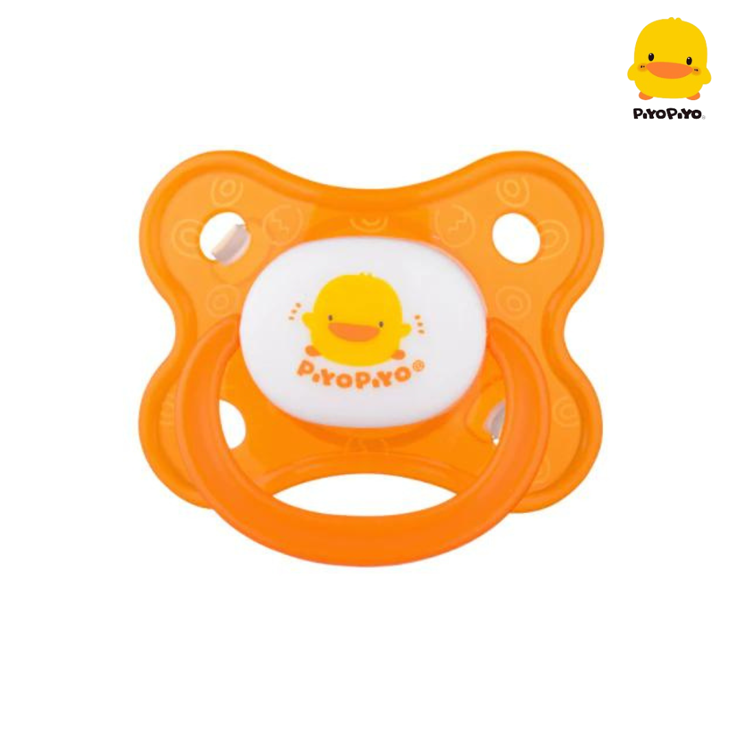 Piyo Piyo Thumb Shape Pacifier (Orange)