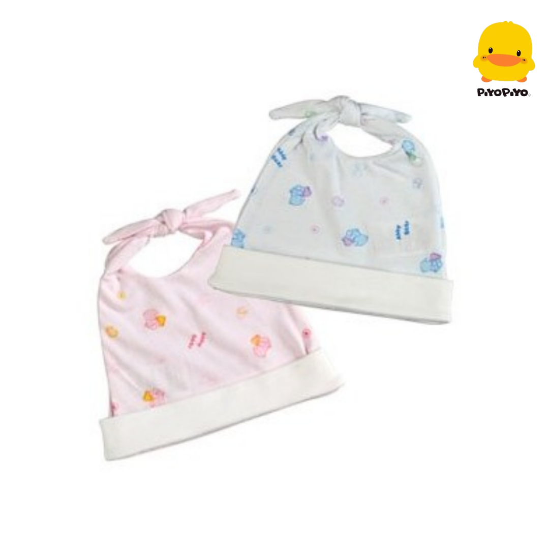 Piyo Piyo Abby Bear Dual Knots Newborn Bonnet