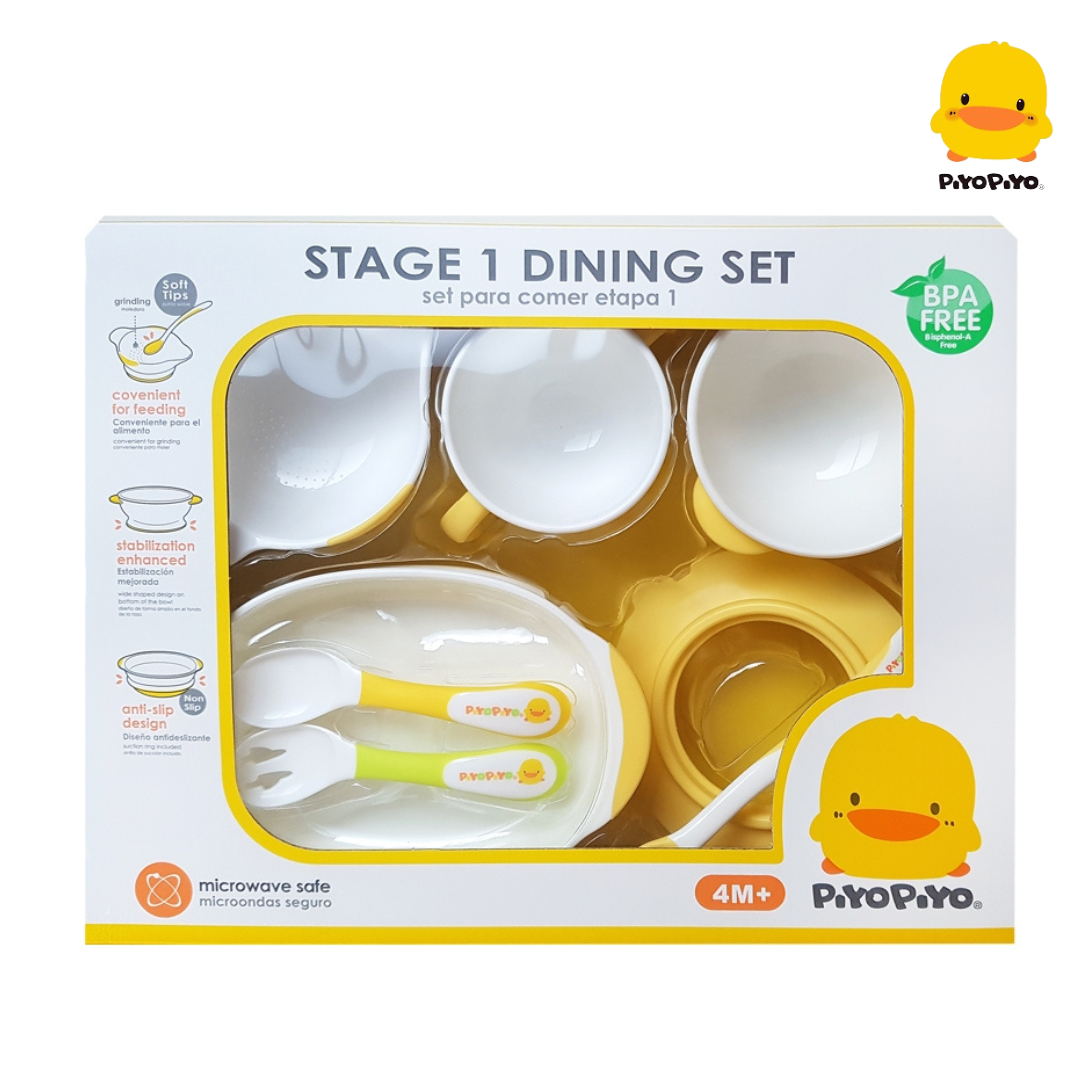 Piyo Piyo Slip-proof Tableware Set