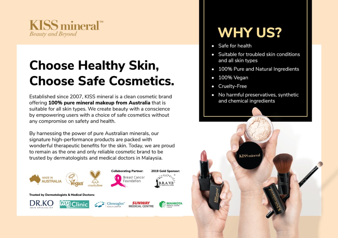 KISS mineral - Premium Vegan Lipstick