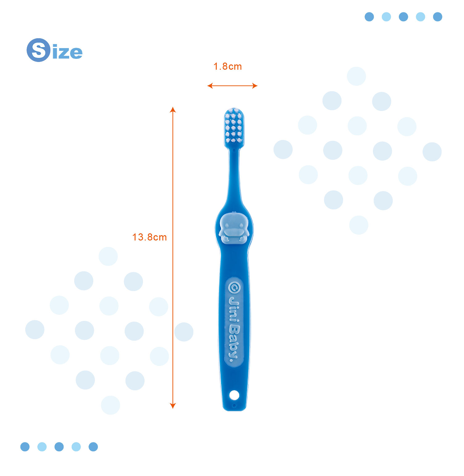 Kuku Duckbill KU5413 Kid's Toothbrush -3Pcs For Age 6 Years Old Up