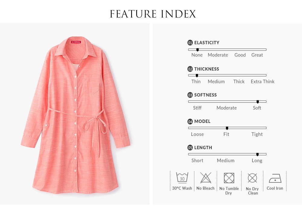 Mamaway Chambray Maternity & Nursing Shirt Dress (Blue)