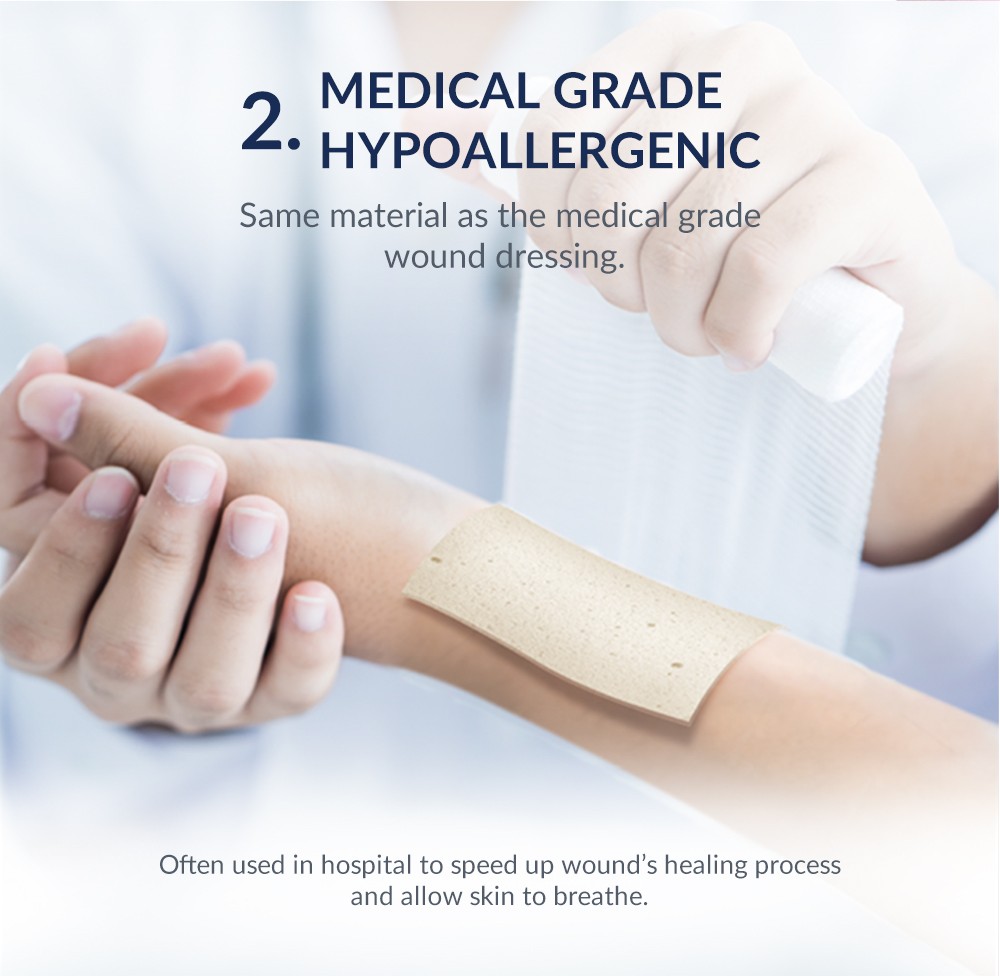 Medical Grade Hypoallergenic Baby Pillow