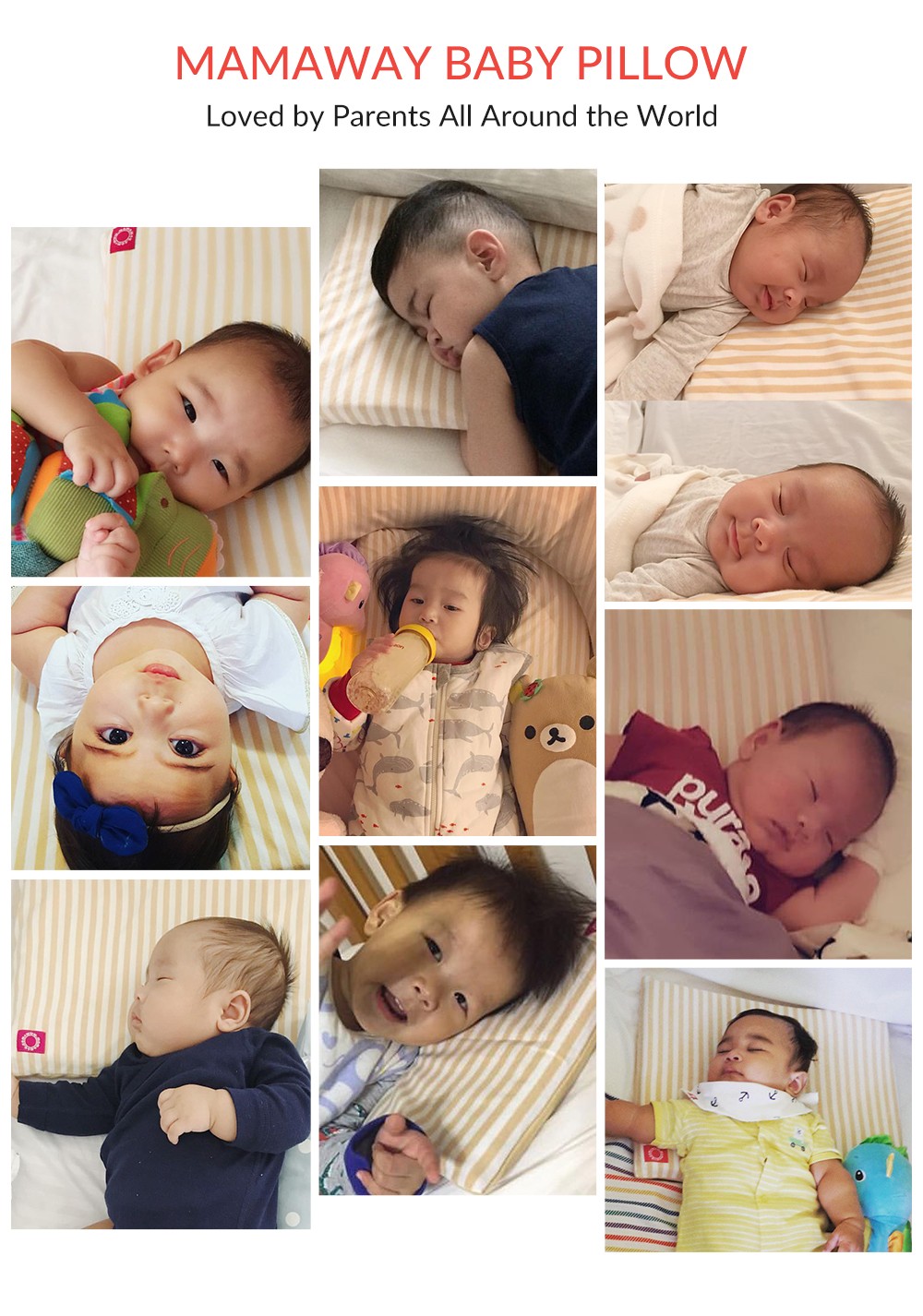 Medical Grade Hypoallergenic Baby Pillow