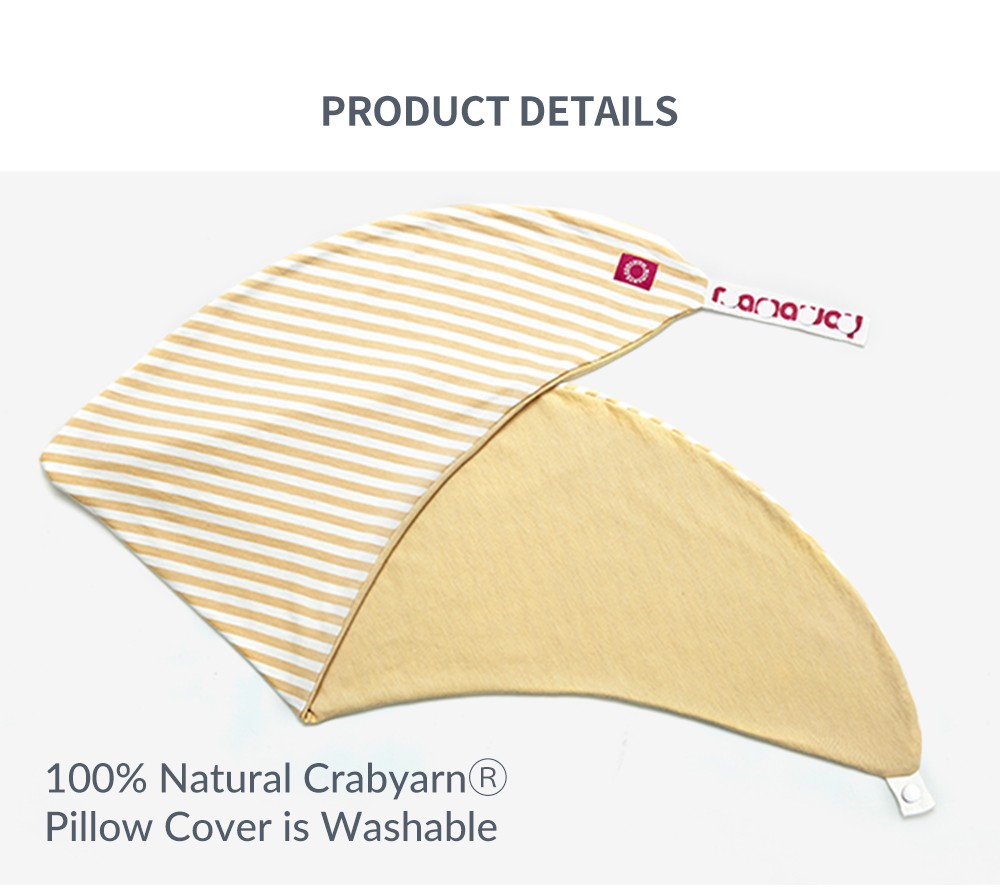 Pillow Case for Hypoallergenic Maternity Support Pillow Bantal Bulan Menyusu Breastfeeding