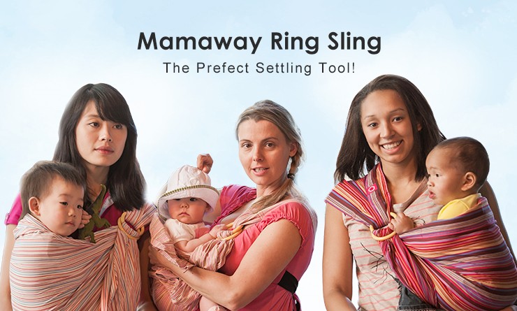 Mamaway Little Sailors ​Baby Ring Sling